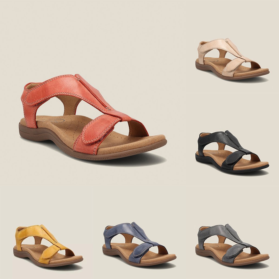 Rosa™ | Orthopedic Leather Sandals