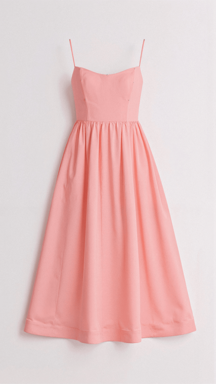 Constance | Women's Wedding Guest A-Line Cocktail Midi Dress
