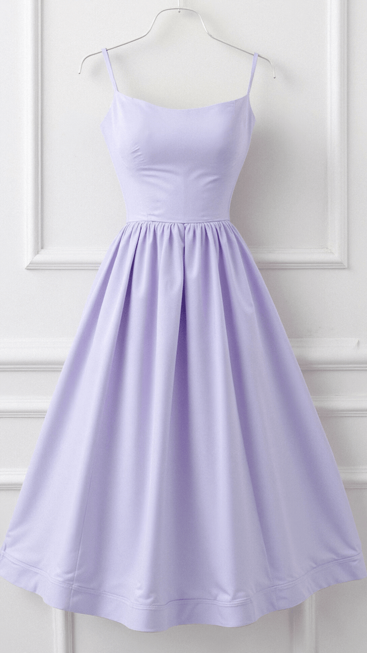 Constance | Women's Wedding Guest A-Line Cocktail Midi Dress