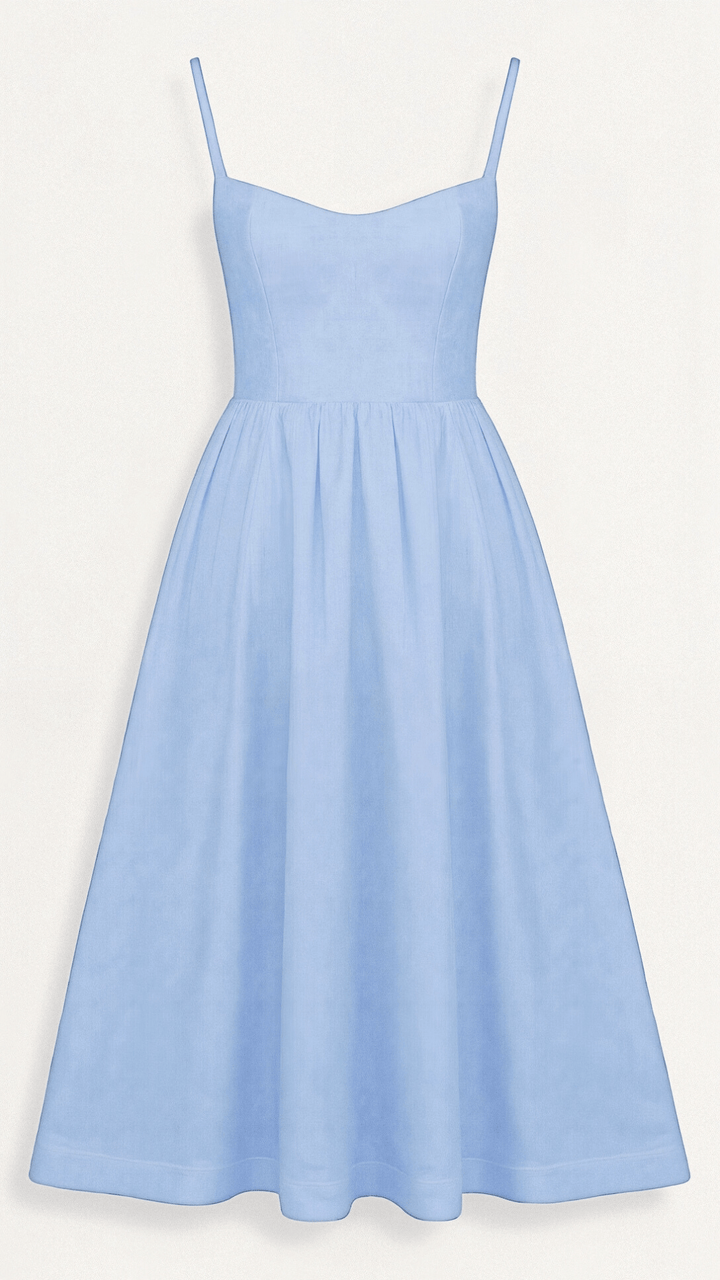 Constance | Women's Wedding Guest A-Line Cocktail Midi Dress