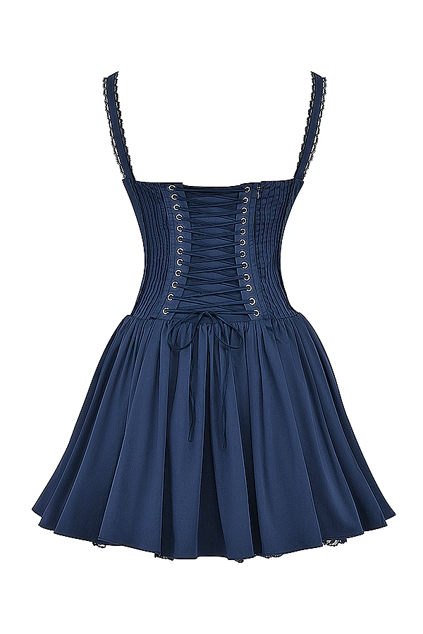 Florence | Elegant Women's 2026 Graduation Corset Lace Mini-Dress