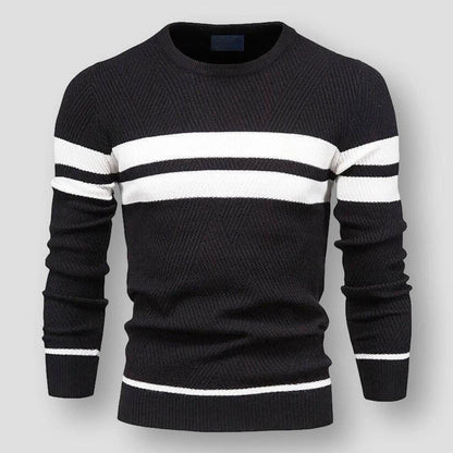 ALEX | STRIPED KNITTED SWEATER