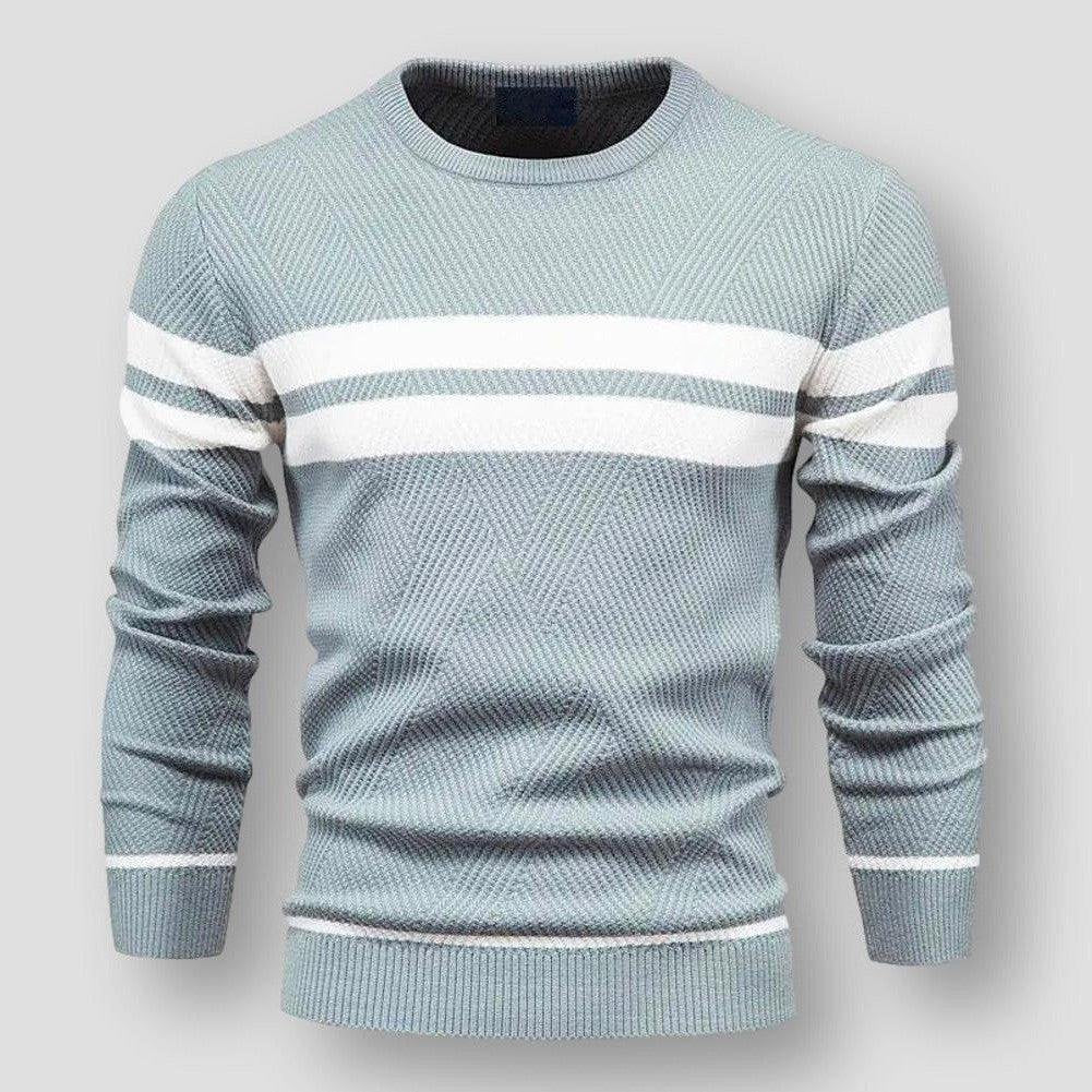 ALEX | STRIPED KNITTED SWEATER