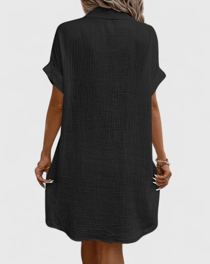 Sophie | Relaxed Women's 2026 Graduation Airy Midi-Dress