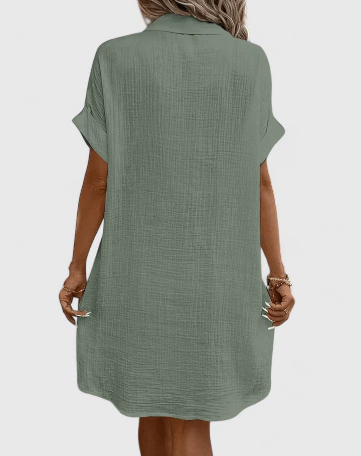 Sophie | Relaxed Women's 2026 Graduation Airy Midi-Dress