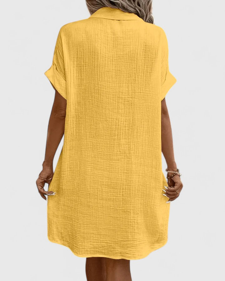 Sophie | Relaxed Women's 2026 Graduation Airy Midi-Dress