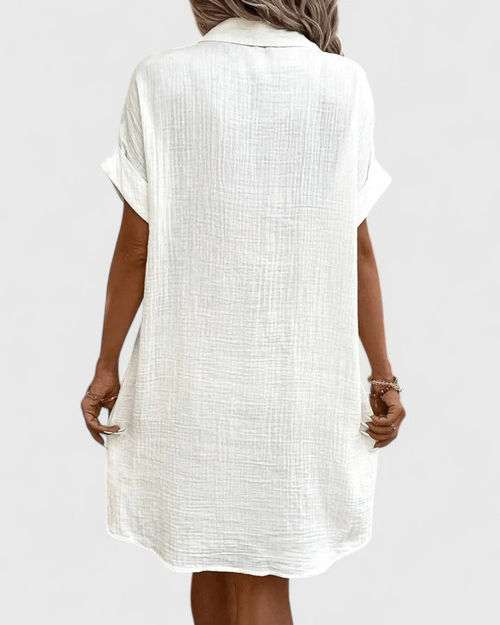 Sophie | Relaxed Women's 2026 Graduation Airy Midi-Dress