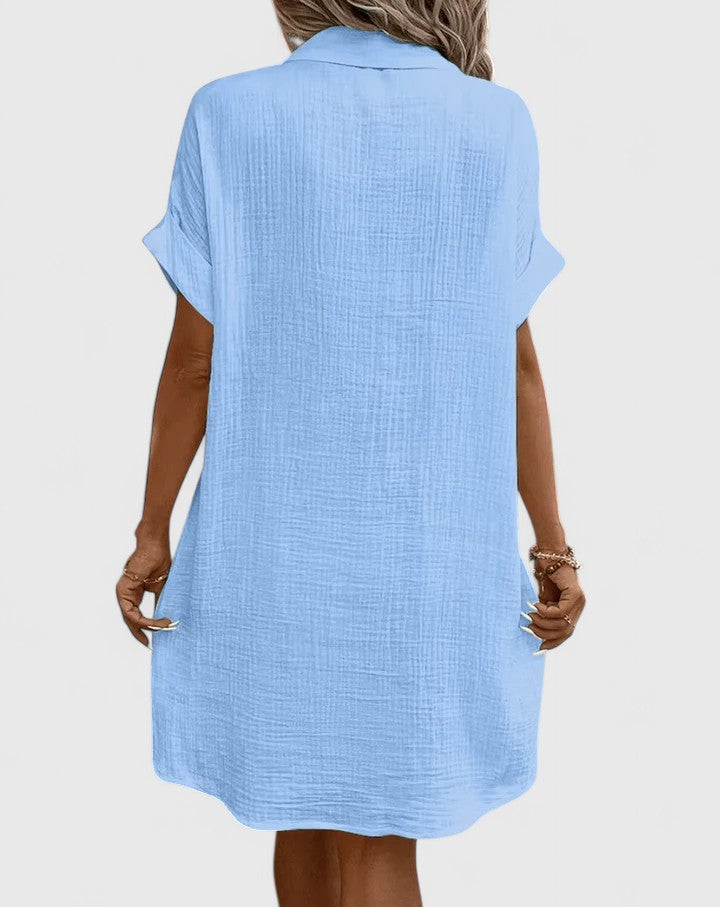 Sophie | Relaxed Women's 2026 Graduation Airy Midi-Dress