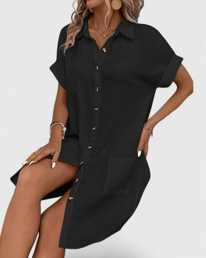 Sophie | Relaxed Women's 2026 Graduation Airy Midi-Dress