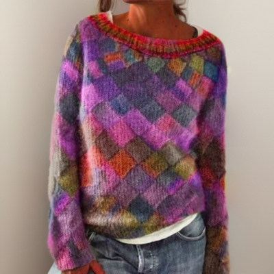 Mirabelle | Coloured loose jumper