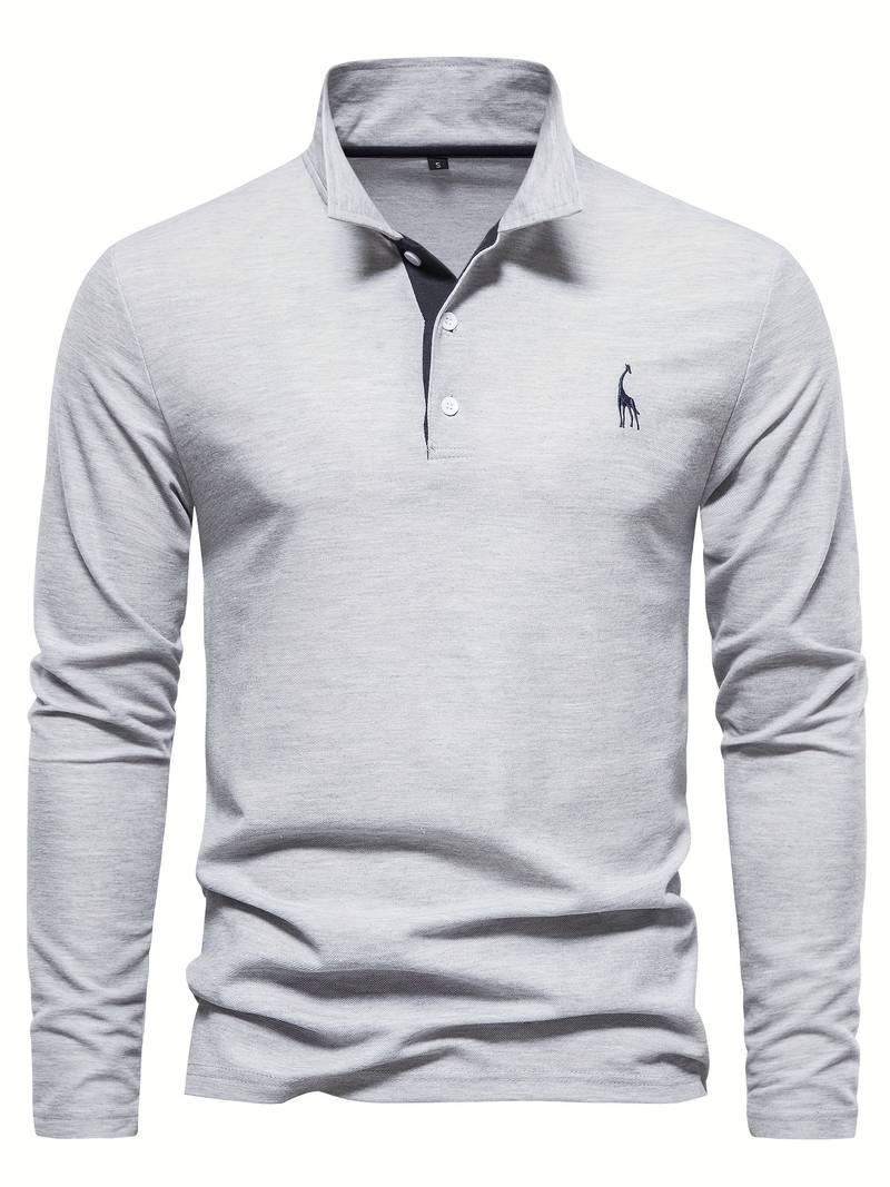 ROB | LONG SLEEVE POLO SHIRT