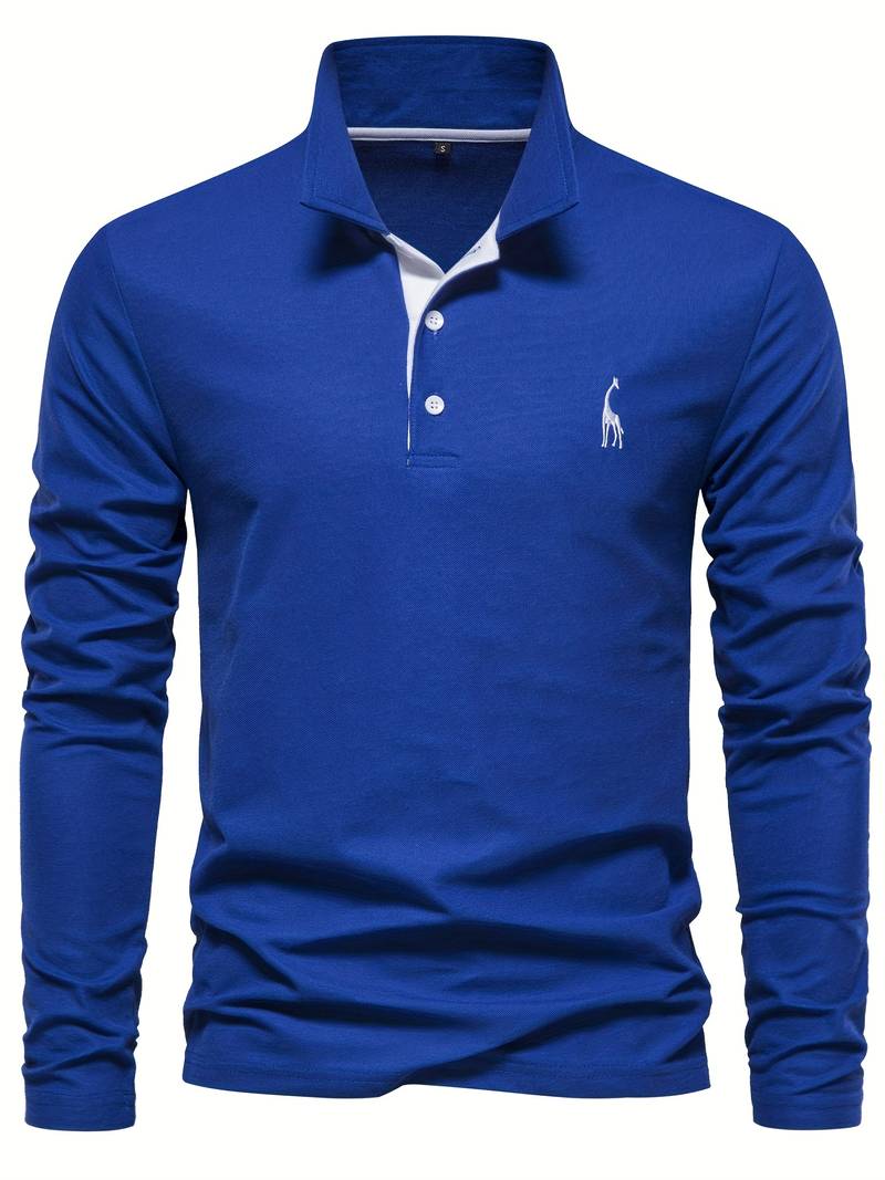 ROB | LONG SLEEVE POLO SHIRT