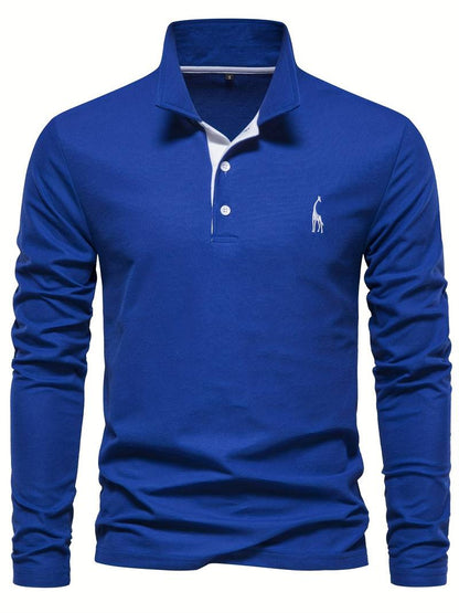 ROB | LONG SLEEVE POLO SHIRT