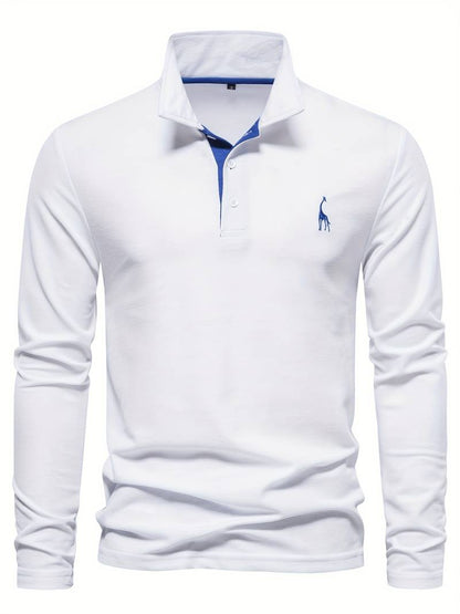 ROB | LONG SLEEVE POLO SHIRT