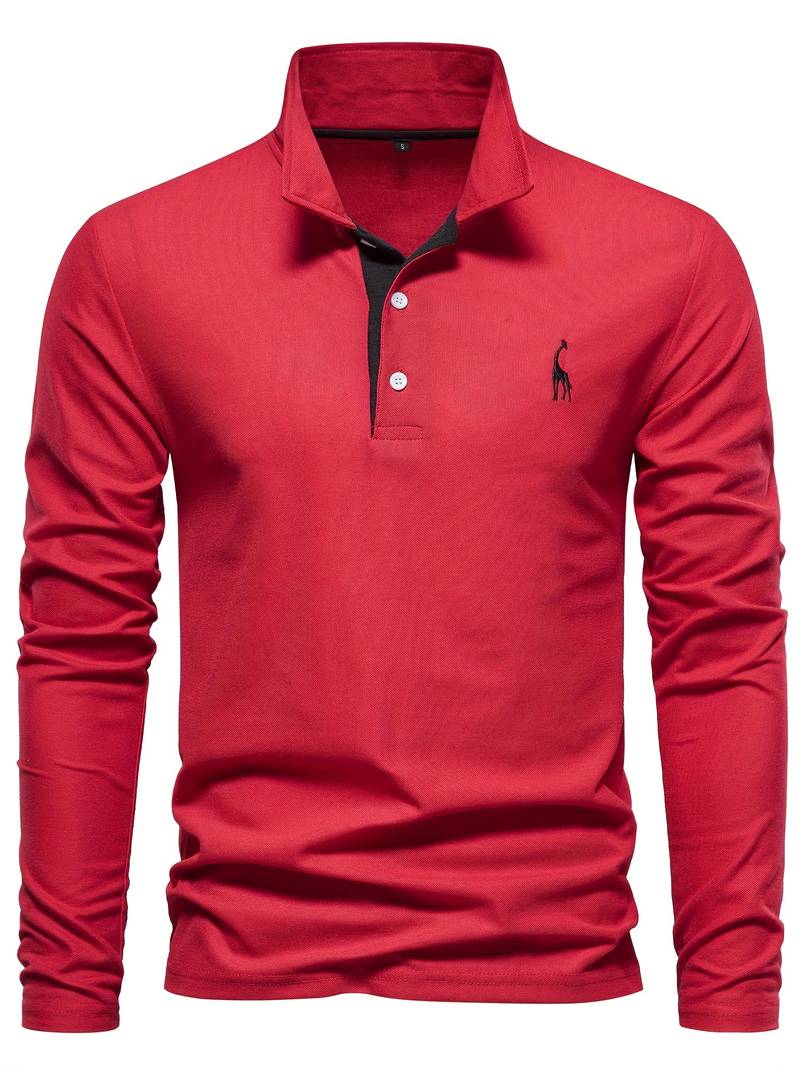 ROB | LONG SLEEVE POLO SHIRT