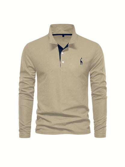 ROB | LONG SLEEVE POLO SHIRT