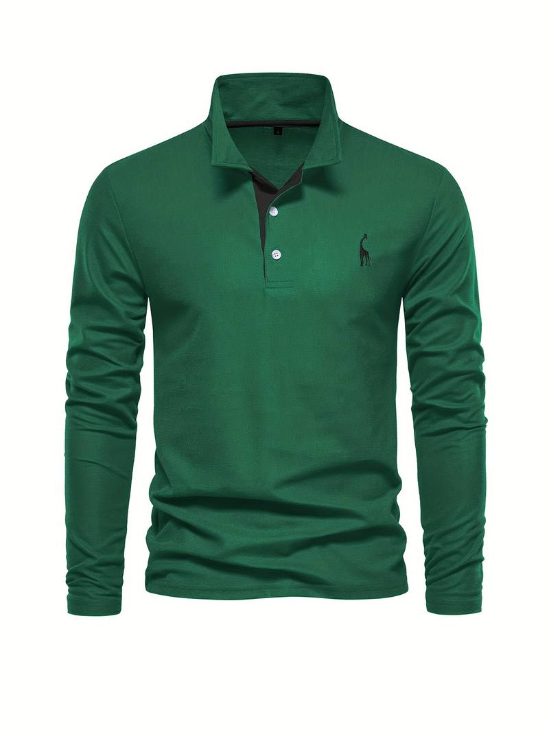 ROB | LONG SLEEVE POLO SHIRT