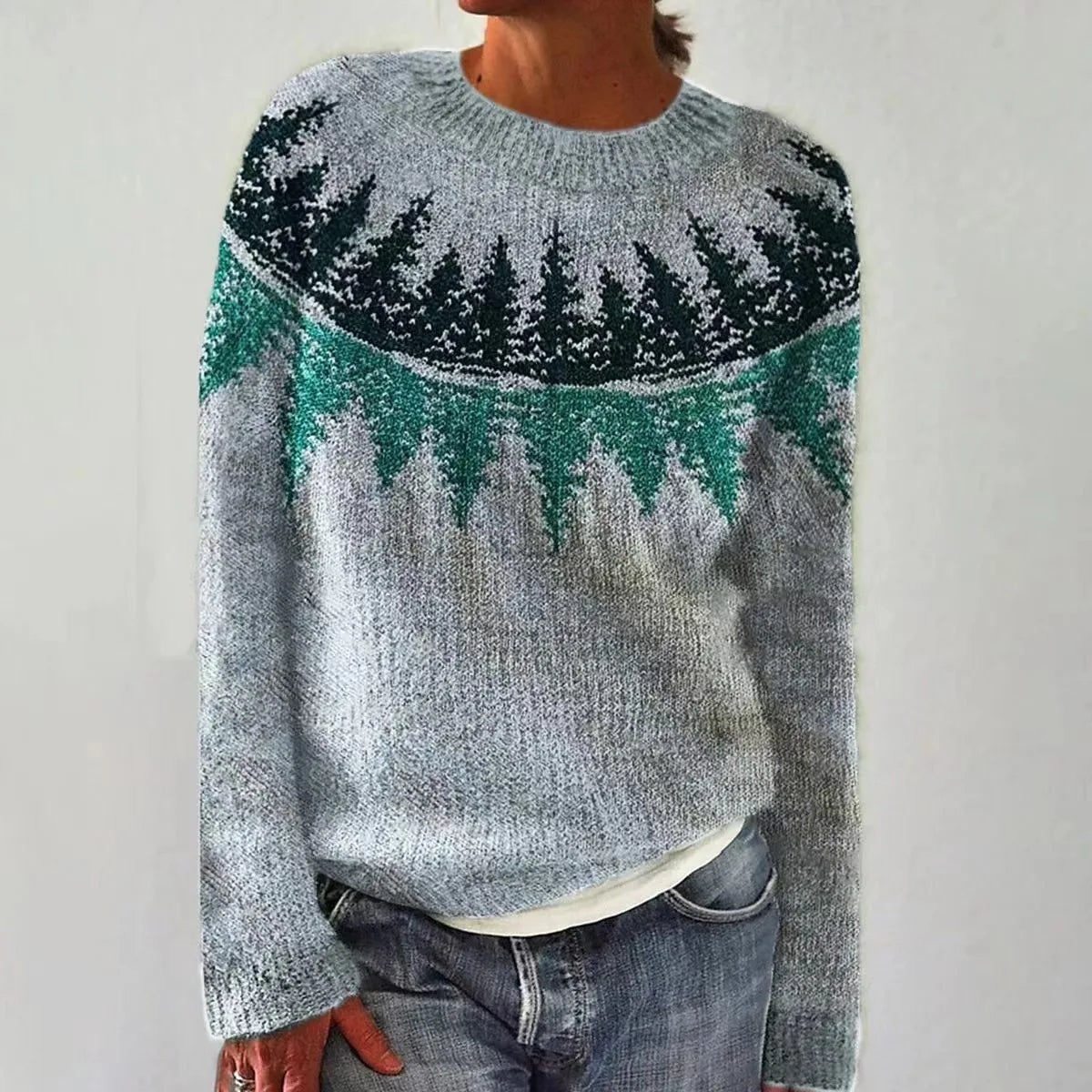 SILVIA™ | RETRO AUTUMN SWEATER