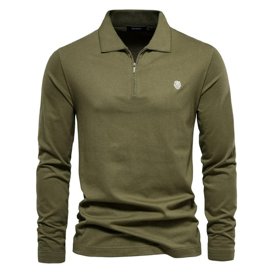 MARK™ | LONG SLEEVED POLO SHIRT